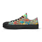 Mushroom Mens Low Top Shoes, Garden Classic Canvas Converse Sneakers.