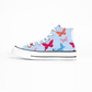 Butterfly Garden Collection - Classic Unisex High Top Canvas Sneakers
