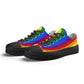 Rainbow Pride Collection - Mens Classic Low Top Canvas Shoes for the LGBTQIA+ community