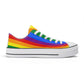 Rainbow Pride Collection - Mens Classic Low Top Canvas Shoes for the LGBTQIA+ community