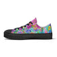 Flowers Mens Low Top Shoes, Garden Classic Canvas Converse Sneakers.