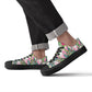 Magnolia Mens Low Top Shoes, Garden Classic Canvas Converse Sneakers.