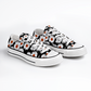 Gerbera Daisy Flowers Collection - Classic Unisex Low Top Canvas Sneakers