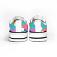 Colorful Pattern Collection - Unisex Low Top Canvas Shoes
